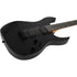 Spira Guitars S-400 MBK Roasted Poplar Electric Guitar, Roasted Maple, Ebony Tech FB - Satin Black